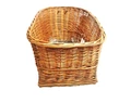 Basil Pasja kisállat szállító hátsó kosár rattan, 45x28cm