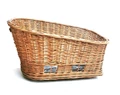 Basil Pasja kisállat szállító hátsó kosár rattan, 45x28cm