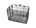 Basil Catania hátsó kosár összehajtható fekete 33x23x20cm