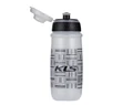 Kellys Atacama 022 kulacs 650ml kupakkal, átlátszó/fekete