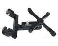 Tranz-X kulacstartó adapter nyereg mögé, két kulacstartót fogad, forgácsolt alumínium, fekete