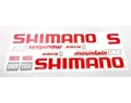 Shimano műgyantás matrica garnitúra 35x16cm és 25x17cm-es ívek választható színekben