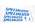 Specialized matrica garnitúra műgyantás bevonnattal 35x16cm és 25x17 cm ívek választható színekben