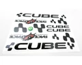 Cube matrica garnitúra műgyantás bevonattal 25x17cm több színben kapható