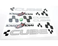 Cube matrica garnitúra műgyantás bevonattal 25x17cm több színben kapható