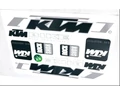 KTM matrica garnitúra műgyantás bevonattal 25x17cm négy féle színben