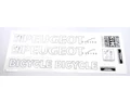 Peugeot matrica garnitúra műgyantás 35x13cm 5féle színben kapható