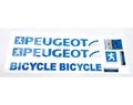 Peugeot matrica garnitúra műgyantás 35x13cm 5féle színben kapható