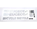 Peugeot matrica garnitúra műgyantás 35x13cm 5féle színben kapható