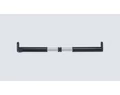 BBB DoubleShot BMP-102, dupla kamrás, tubeless ready, 8 bar, 120mm, fekete