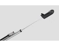 Pumpa teleszkóphoz Topeak PocketShock DXG 360 psi 24,8bar levegővesztés nélkül lecsatlakoztatható