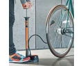 SKS Airkompressor Compact 10.0 kerékpáros műhelypumpa univerzális fejjel nyomásmérővel 10bar teljesítménnyel
