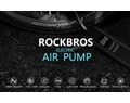 Akkumulátoros kerékpárpumpa Rockbros 10 Bar nyomásig minden szeleptípushoz továbbá matrachoz és labdához