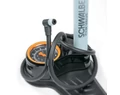 SKS Air-X-Plorer 10.0 Clik Tec műhelypumpa Schwalbe Clik Tec szelepekhez 2-2 db Presta és Dunlop szelepbetéttel