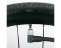 SKS Air-X-Plorer 10.0 Clik Tec műhelypumpa Schwalbe Clik Tec szelepekhez 2-2 db Presta és Dunlop szelepbetéttel