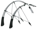 Országúti sárvédő SKS Raceblade Long ezüst, pálcás 700x18-23 (tényleges szélesség: 37mm)