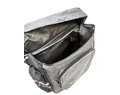 Velotech 2 részes túratáska csomagtartóra 24 liter, hevederes rögzítéssel, vízálló, fekete