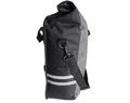 Velotech 1 részes túratáska csomagtartóra 20 liter, hevederes rögzítéssel, vízálló, szürke