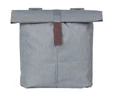 Basil City-Double Bag táska csomagtartóra 2 részes  32L kapacitás, fényvisszaverős, szürke