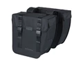 Basil Tour XL táska csomagtartóra 35L kapacitás, 2 részes, pántos, fekete