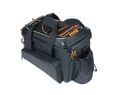 Basil Miles Tarpaulin táska csomagtartóra 9-36L bővíthető kapacitás, adapter nélkül, fekete-narancs