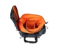 Basil Miles Tarpaulin táska csomagtartóra 9-36L bővíthető kapacitás, adapter nélkül, fekete-narancs
