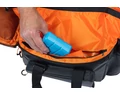 Basil Miles Tarpaulin táska csomagtartóra 9-36L bővíthető kapacitás, adapter nélkül, fekete-narancs