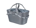 Basil 2 day Carry All kosár csomagtartóra, szürke,adapter nélkül, 22L kapacitás