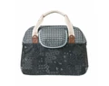 Basil Boheme Carry All táska csomagtartóra vagy kormányra 18L kapacitás, charcoal fekete