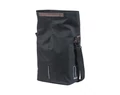 Basil City Shopper csomagtartóra szerelhető táska 1 részes 16l, akasztható-biztosítható mik hooks, fekete