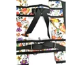 Basil Mara XL Double Bag 2 részes táska csomagtartóra 35L kapacitás, vízlepergető, virágos