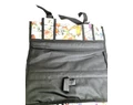 Basil Mara XL Double Bag 2 részes táska csomagtartóra 35L kapacitás, vízlepergető, virágos