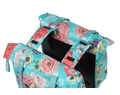 Basil Bloom Field 2 részes táska csomagtartóra 35L kapacitás, kék/virágos színű