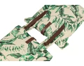 Basil Ever-Green Double Bag táska csomagtartóra 2 részes 28-32L kapacitás, fényvisszaverős, bézs