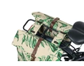 Basil Ever-Green Double Bag táska csomagtartóra 2 részes 28-32L kapacitás, fényvisszaverős, bézs