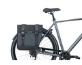 Basil Tour Waterproof XL táska csomagtartóra részes 35l, IPX3 vízállóság, fekete
