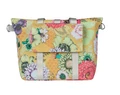 Basil BLoom Field Handbag táska csomagtartóra vagy kormányra 8-11L kapacitás sárga-virágos színű
