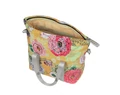 Basil BLoom Field Handbag táska csomagtartóra vagy kormányra 8-11L kapacitás sárga-virágos színű