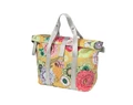 Basil BLoom Field Handbag táska csomagtartóra vagy kormányra 8-11L kapacitás sárga-virágos színű
