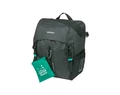Basil Discovery 365D Single Pannier táska csomagtartóra 1 részes, 20L kapacitás, sötétszürke gyorszáras L-es