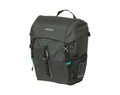 Basil Discovery 365D Single Pannier táska csomagtartóra 1 részes, 20L kapacitás, sötétszürke gyorszáras L-es