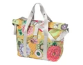 Basil Bloom Field Handbag táska csomagtartóra 8-11L, sárga/virágos