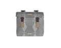 Basil Elegance Double Bag táska csomagtartóra 2 részes 40-49L kapacitás, szürke