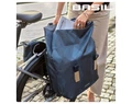 Basil Elegance Double Bag táska csomagtartóra 2 részes 40-49L kapacitás, szürke