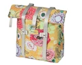 Basil Bloom Field Shopper táska csomagtartóra 15-20L, sárga/virágos