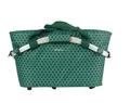Basil Flair Carry All kosár csomagtartóra Mik 2.0 adapterrel 18 liter kapacitással zöld színben