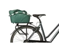Basil Flair Carry All kosár csomagtartóra Mik 2.0 adapterrel 18 liter kapacitással zöld színben