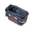 Basil Flair Carry All kosár csomagtartóra Mik 2.0 adapterrel 18 liter kapacitással navy kék színben