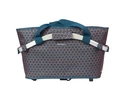 Basil Flair Carry All kosár csomagtartóra Mik 2.0 adapterrel 18 liter kapacitással navy kék színben