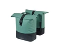 Basil Cove Double Pannier csomagtartóra szerelhető táska 2 részes 32 l, zöld /fekete
